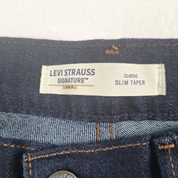 Levi Strauss Slim Taper Classic Jeans 31x30 Signature Gold - Picture 4 of 7